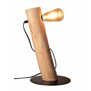 Lámpara de mesa de madera E27