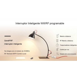 Interruptor Inteligente Wifi/RF programable | SONOFF BASIC