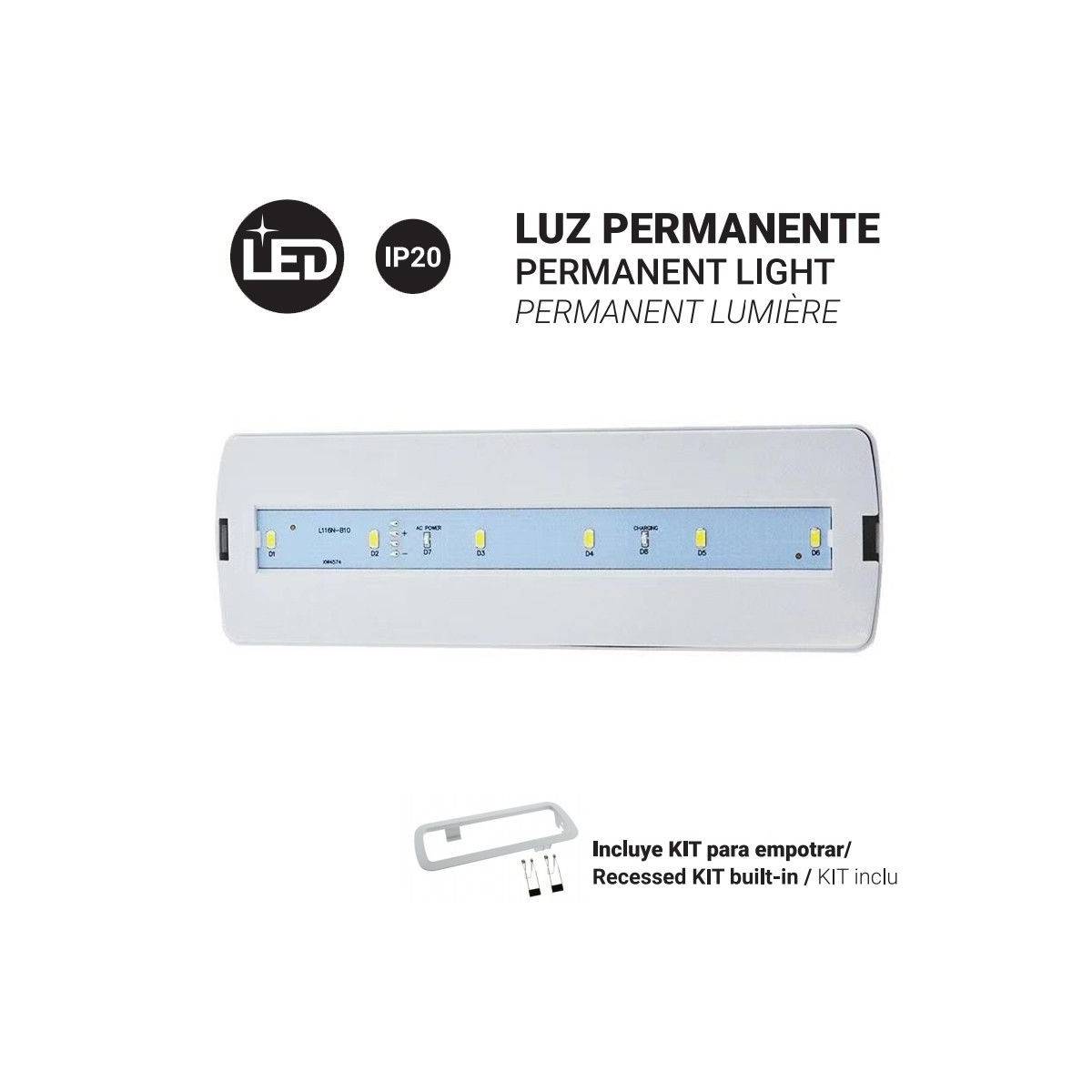 Luz de Emergencia Permanente