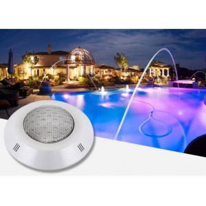 Foco LED RGB de superficie para piscina 24W 12V-AC IP68