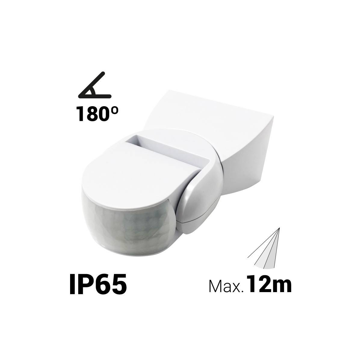 Sensor de movimiento PIR de superficie IP65