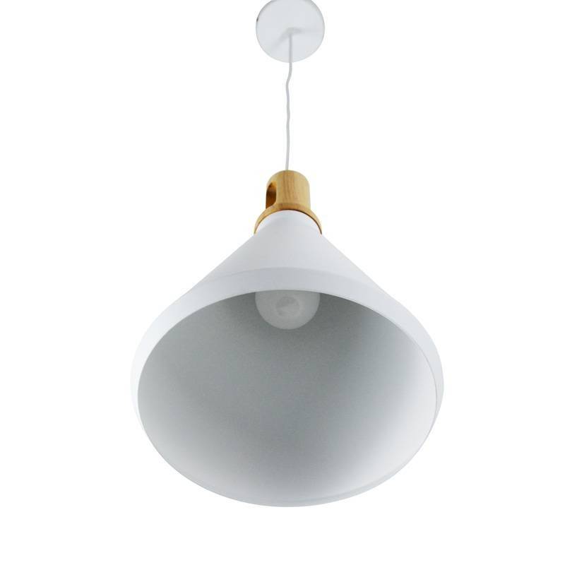 Lámpara Kolmio estilo Nórdico color Blanco