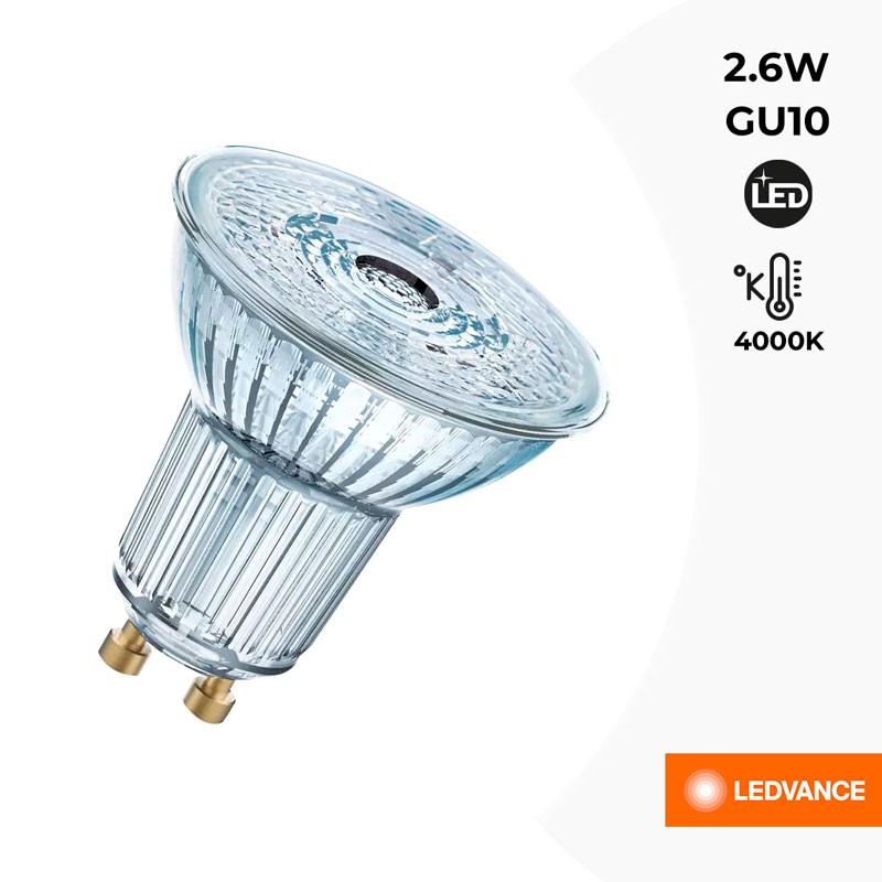 Bombilla PARATHOM PAR16 35 GU10 36° 2,6W 4000K