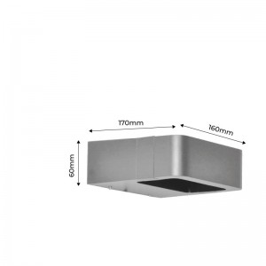 Aplique de pared LED "KURRT" 7W IP65