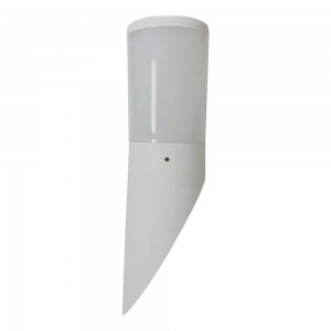 APLIQUE DE PARED INCLINADO DE EXTERIOR FUMAGALLI AMELIA OPAL CON BOMBILLA E27 6W 4000K