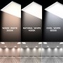 Pack 2 unidades Panel LED slim 120x30cm 44W 3980lm UGR19