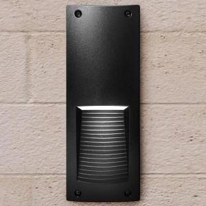 Luz de pared exterior LED Fumagalli LETI 300 VP 6W 3000K