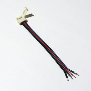 Conector de tira LED RGB 1 cm a cable