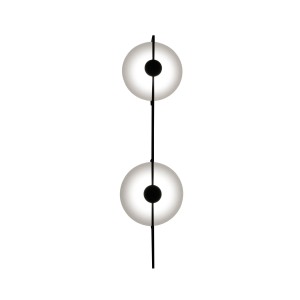 Doppelte LED-Wandleuchte "CENTER" 2x13W