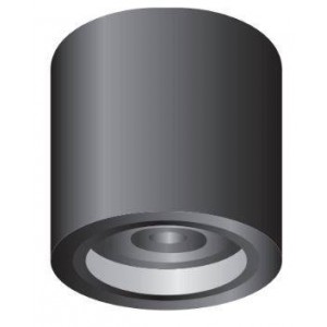 Schwenkbare Aluminium-Deckenleuchte „Tub“ - GU10 - Fokusbeleuchtung