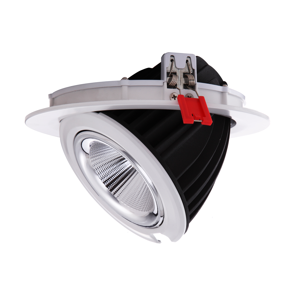 Rundes LED-Einbaudownlight 48W, schwenkbar 48W