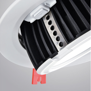 Rundes LED-Einbaudownlight 48W, schwenkbar 48W