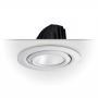 Rundes LED-Einbaudownlight 48W, schwenkbar 48W