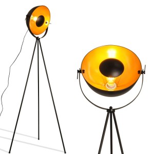 Vintage Stehlampe mit Stativ