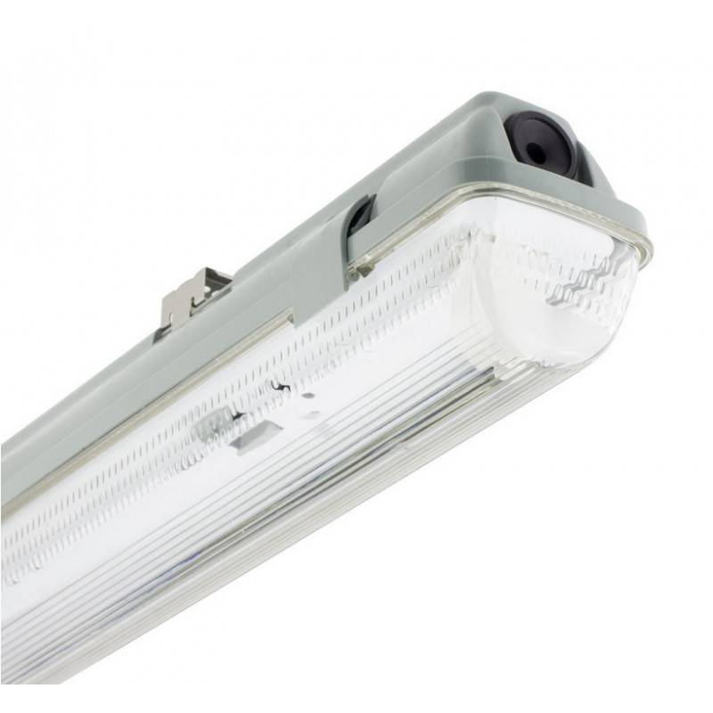 IP65 Feuchtraumleuchte für eine 150cm LED-Röhre mit 1-seitigem Anschluss