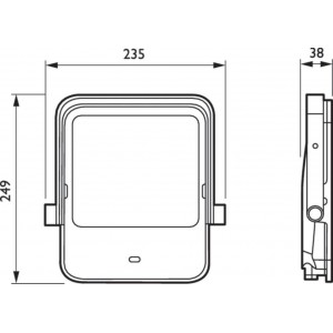 led projektor mit sensor