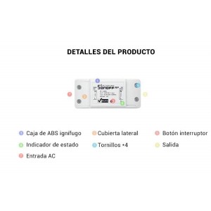 Programmierbarer Wifi/RF Smart Switch : SONOFF BASIC