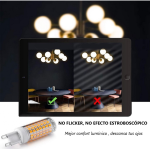 flackerfreie LED-Glühbirne