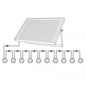 Solarmodul-Leuchten