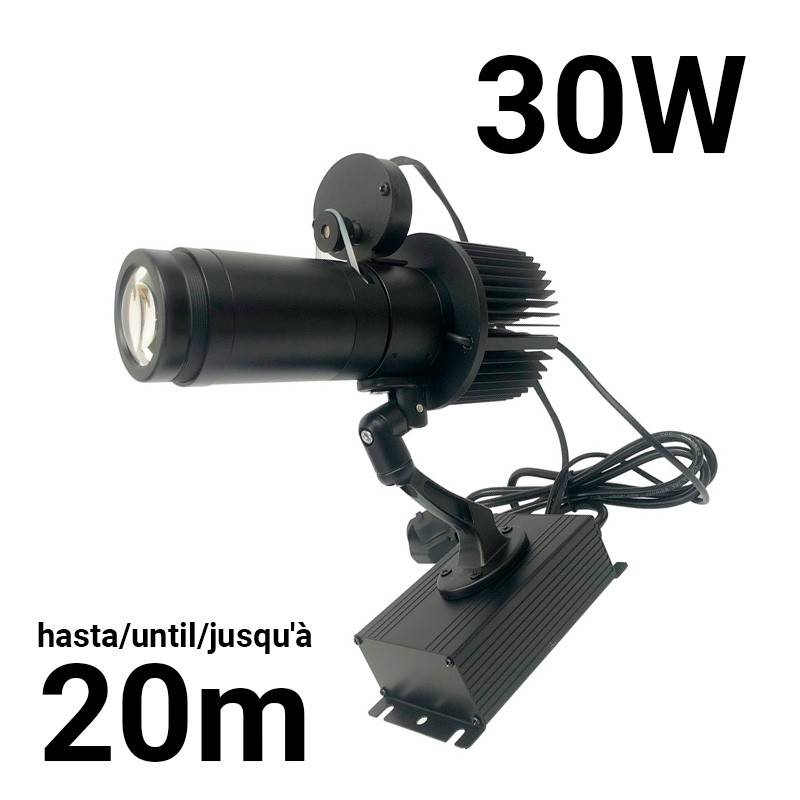 LED-Strahler GOBO 30W Rotierender LED-Strahler für den Innenbereich