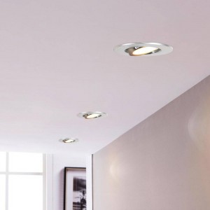 Einbaudownlight kreisförmig schwenkbar kreisförmiges Downlight GU10, MR16