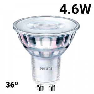 LED-Glühbirne GU10 4.6W 36º 390lm - Corepro LEDspot Philips