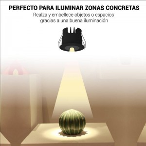 Downlight LED Mini 3W Einbau LED Low UGR 40x32,1mm