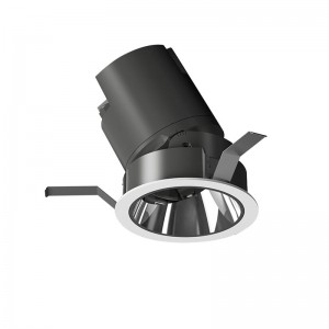 Einstellbarer LED-Einbaustrahler 7W COB IP54 Low UGR