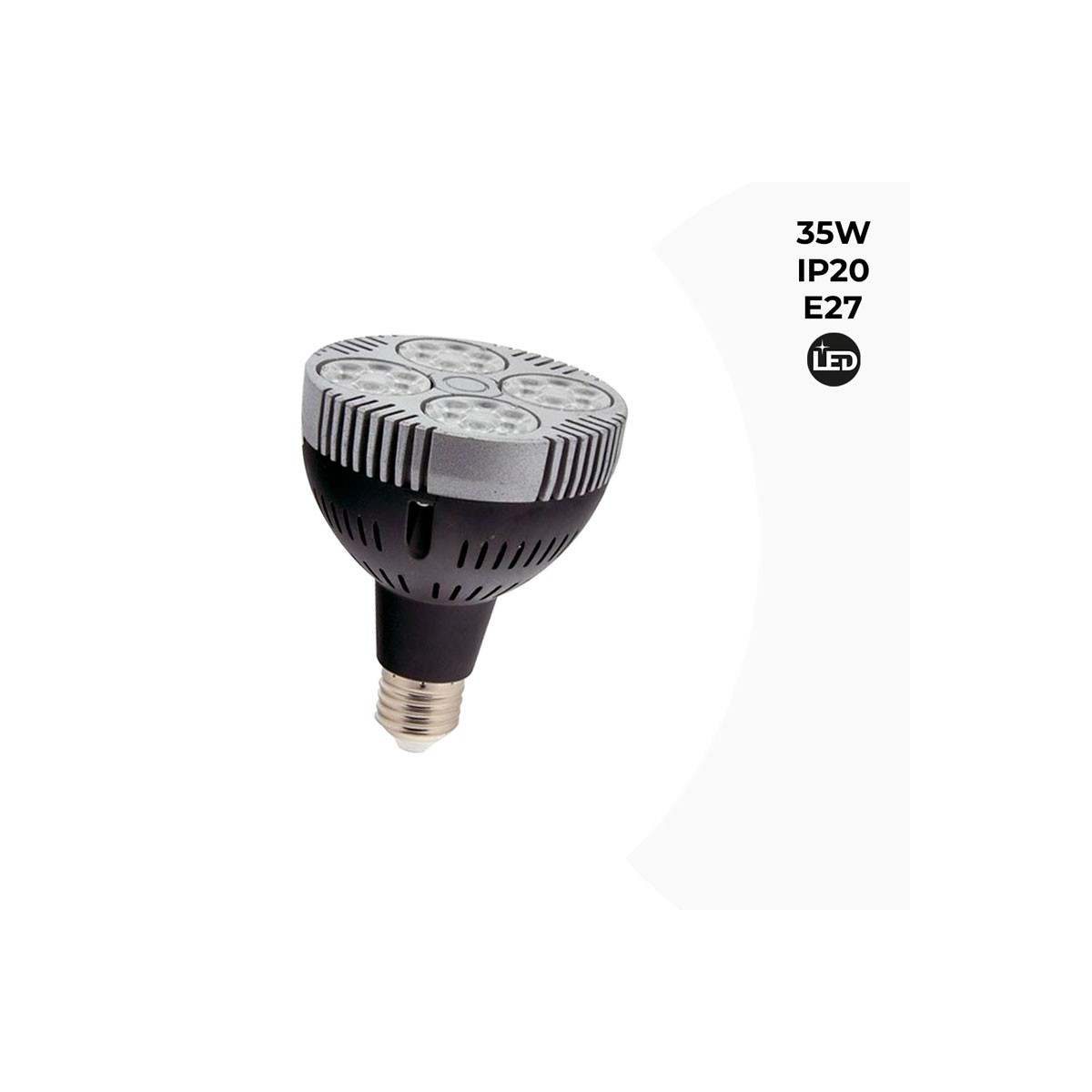 LED PAR30 E27 35W 2800lm Glühbirne