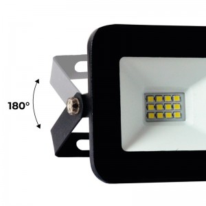 Kit 10 Stück 10W 850LM IP65 LED-Flutlichtstrahler für den Außenbereich