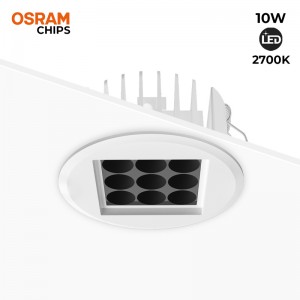 Downlight Led 10W 24º UGR18 Osram Chip