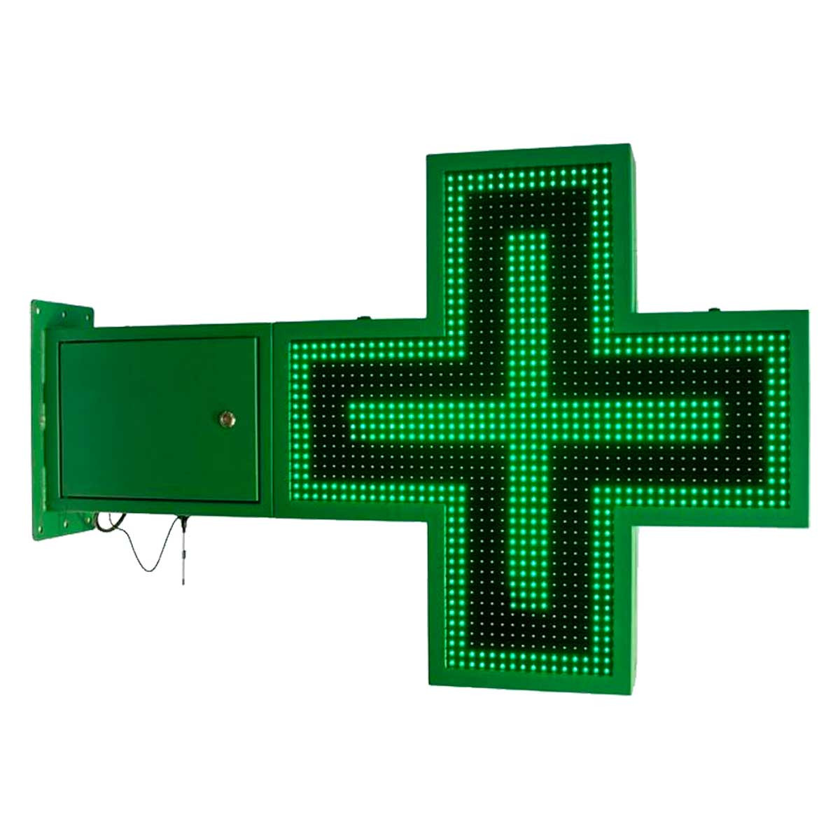 Programmierbares grünes LED-Apothekenkreuz P16 - Außeneinsatz