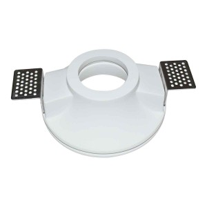 Rundes Einbaudownlight rund trimless GU10 Gipskarton-Downlight trimless