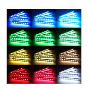 Auto-LED-Kit für RGB 12V mit IR-Fernbedienung