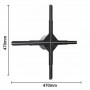 3D Hologramm-Tischventilator - Abmessungen