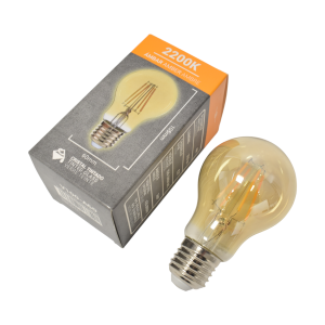 Filament LED-Lampe E27 Vintage Gold - 4W - 2200K - Retrolampe