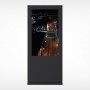 Doppelseitiges Werbedisplay LCD 55" - Nicht Touch - Android – Außenbereich - Kaufzentrum