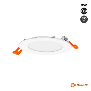 LEDVANCE Slim LED-Downlight - Serie ESSENTIAL - 8W - 4000K - Schnitt Ø 105mm