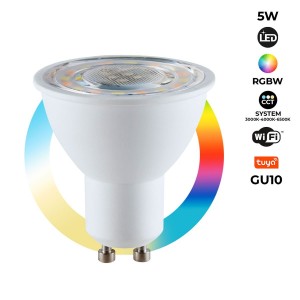Wi-Fi GU10 LED-Lampe - RGBW + CCT - 5W
