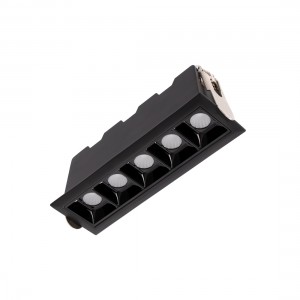 Lineares LED-Einbaudownlight 10W - OSRAM Chip - UGR18