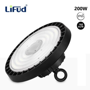 LED UFO-Hallenstrahler - LIFUD Treiber - 200W - 160 lm/W - PHILIPS LEDs - Dimmbar 1-10V - IP65