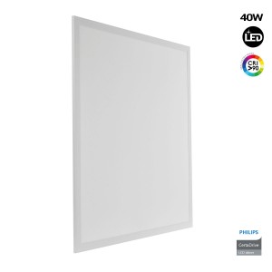 Pack x 2 LED Einbau-Panels 60x60 cm - 4900 lm - Philips Treiber - 40W - Backlight