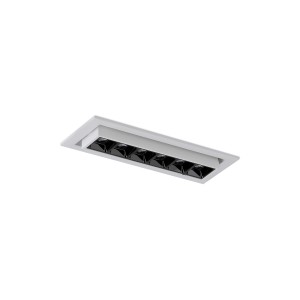 LED-Einbauleuchte 10W - schwenkbar - UGR18 - CRI90 - OSRAM LEDs - 2800K - gerichtete Beleuchtung