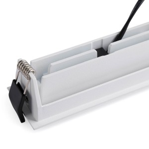 LED-Einbauleuchte 10W - schwenkbar - UGR18 - CRI90 - OSRAM LEDs - 2800K - Spots