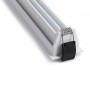 20W LED-Einbauleuchte - schwenkbar - UGR18 - CRI90 - OSRAM LEDs - 2800K - Einbaufeder