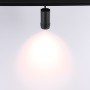 LED-Schienenstrahler für Magnetschienen mit Zoom 10-55° - 48V - 12W - schwenkbarer Lichtstrahl