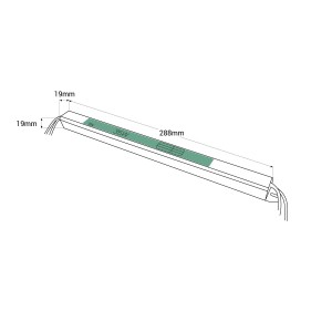 Ultra flaches Netzteil 12V - 36W - IP20 - platzsparend