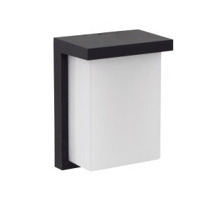 Aluminium-Außenwandleuchte „Block“ - Einstellbare Leistung: 12W - 14W -16W - CCT - Wattage ändern