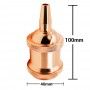 Vintage Serie E27 Gold Rose Gold Kappe Vintage Serie