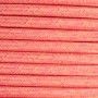 TEXTIL KABELTROMMEL NORDIC STYLE 2X0,75 FARBE TIGER PINK UND GELB